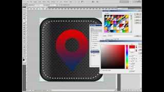 Photoshop tutorial How to Create a Professional App Icon [upl. by Hudnut]