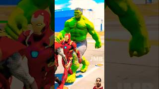 Superhero marvel ironman avengers vsthanos hulk avengers avengers vs dcgta vshorts [upl. by Akit665]