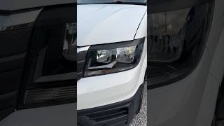 1st step of dechroming the front end fitted trims to cover the chrome on the headlights vanlife [upl. by Gui426]