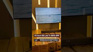 55 inch Led Tv 80 OFF  ledtv ledtvmarket shorts [upl. by Htebazil5]