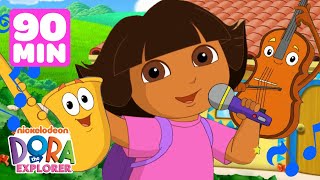 Doras Best Fiesta Scenes Songs amp Games 💃 90 Minutes  Dora the Explorer  Dora amp Friends [upl. by Valentijn283]