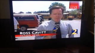 Floyd Middle School Gun Violence Scare News Coverage 1997 Mableton GA [upl. by Faustena]