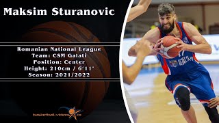 Maksim Sturanovic 20212022 Highlights [upl. by Lleder]