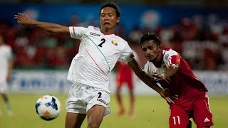 Maldives vs Myanmar AFC Challenge Cup 2014 [upl. by Sy]