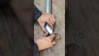 How to make a proper 90 degree elbow for an engine intake hacksaw [upl. by Anadroj786]