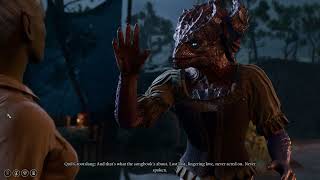 Baldurs Gate 3  Quill Grootslang Dragonborn Throat singing [upl. by Nahtnhoj]