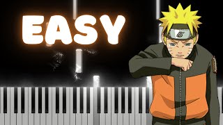 Naruto quotSadness and Sorrowquot Emotional Ost Piano Tutorial for Beginners [upl. by Yehudit]