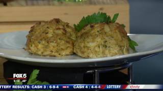 Crab Cake recipe from The Oceanaire Seafood Room [upl. by Nitsugua]