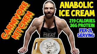 Carnivore Kitchen Carnivore Diet ANABOLIC ICE CREAM RECIPE  Even More Anabolic Than gregdoucette [upl. by Esalb]