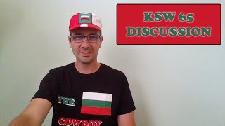 KSW 65 quotKhalidov Vs Soldicquot  Breakdown  Tips  Predictions  The Bulgarian Cowboy Live [upl. by Rosol]