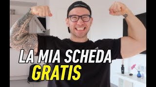 Il Mio WORKOUT Settimanale  VI REGALO LA SCHEDA  RitornaInFormaConIronManager [upl. by Ecitnerp758]