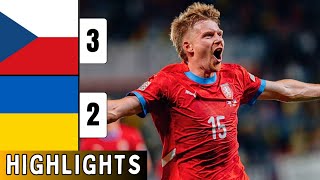 Czechia vs Ukraine 32 EXTENDED HIGHLIGHTS  UEFA Nations League [upl. by Georgeanna590]