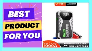 UTRAI Super Capacitor Car Jump Starter Super Safe Batter [upl. by Sybil134]