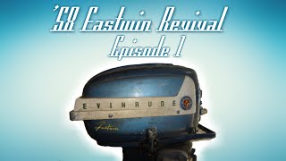 Reviving a 1958 Evinrude 18hp  Episode 1 [upl. by Arymas]