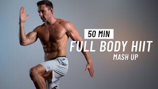 50 Min Fat Burning HIIT Workout  Burn 1000 Calories Full Body At Home [upl. by Arres]