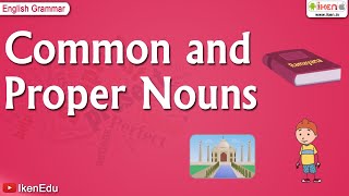 Proper Noun and Common Noun  English Grammar  iken  ikenedu  ikenApp [upl. by Ahseyt]