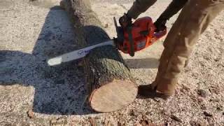 Holzfforma G372xp Cutting Wood [upl. by Nance]