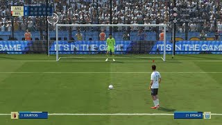 Rzuty karne Argentyna vs Belgia Fifa 22 1 [upl. by Nevag]