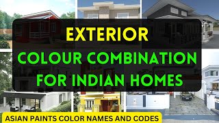 Exterior house painting color ideas  asian paints exterior colour combination  elevation colour [upl. by Seiuqram599]