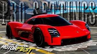 New Meta Hypercar  The Porsche 919 Street  The Crew Motorfest Pro Settings [upl. by Nosle]