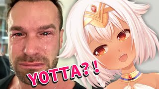 【REACTION】Sigma Male Catgirl reacts to YOTTA《Eng Sub》【VTuber】 [upl. by Tterrab]