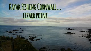 Kayak Fishing Cornwall  lizard point [upl. by Ierna]