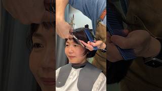 short 40代髪型50代髪型60代髪型大人のイメージチェンジ💇🏼‍♀️思い切って変えてみるのも良いのでは無いでしょうか？ [upl. by Gabrielli]