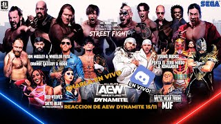 AEW Dynamite en vivo  15 Noviembre 2023  ¿El Demonio ataca hoy a MJF [upl. by Mayworm]