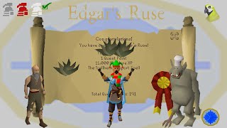 OSRS Edgars Ruse Quest Guide  Ironman Approved [upl. by Jami]