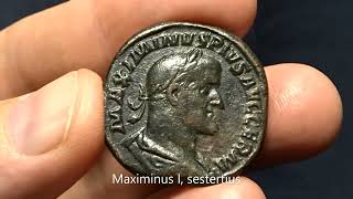 Maximinus I sestertius RIC 85 [upl. by Dombrowski811]