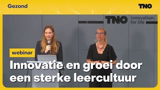 Webinar Innovatie en groei door een sterke leercultuur [upl. by Berlyn959]