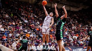 Virginia Tech gets win over SCUpstate 9374 Brandon Rechsteiner 712FG 35 3PTS 4AST 19PTS hokeies [upl. by Waltner]