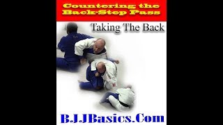 Countering the Back Step Pass the Back Take [upl. by Kimball820]