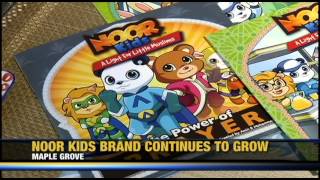 Noor Kids Channel 12 News segment 72415 [upl. by Ahsinauq]