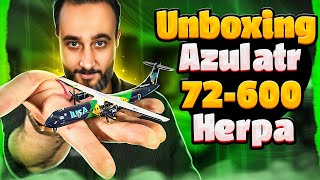 Unboxing azul atr 72600 herpa [upl. by Berners]