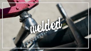 Welded a pedal into stripped cranks [upl. by Fidole]