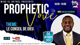 MIRS EL BETHEL TV  Ancien Hermann Tonye  Prophetic Voice [upl. by Dody]