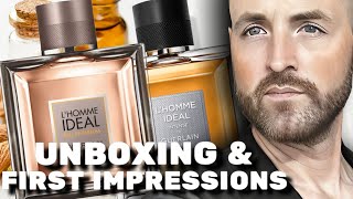 Guerlain LHomme Idéal Eau De Parfum amp LIntense Unboxing amp First Impressions  Will Stewart 365 [upl. by Stagg]