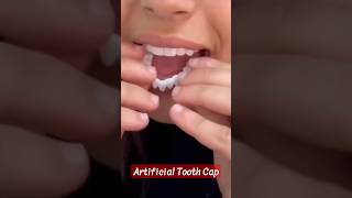 artificial tooth cap  Snap on perfect veneers smile braces for teeth kit Top and bottom false teeth [upl. by Bushore]