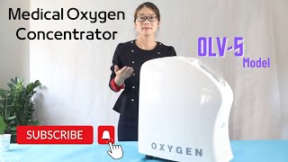 （1）Olive 5L Oxygen Concentrator Demonstration Operation（2017）（Medical Grade） [upl. by Zoeller552]