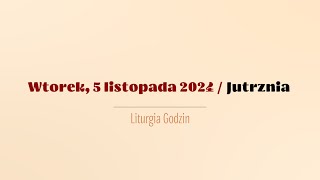 Jutrznia  5 listopada 2024 [upl. by Engle755]