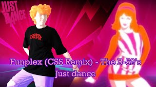 Funplex CSS Remix  The B52’s Just dance 1 Dance video [upl. by Kenison259]