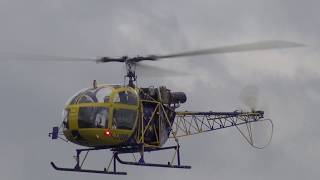 Aerospatiale SA315B Lama  ETI 2000 RC Scale Helicopter [upl. by Oesile]