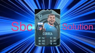 Angel Correa La Liga Potm Sbc Solution MADFUT 22 [upl. by Zenger]