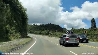 MataMata to Rotorua NZ 🌿 12302023 [upl. by Ydnic]