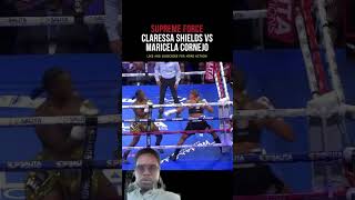 Claressa Shields highlights from her last fight Come to LCA tomorrow [upl. by Nerok643]