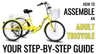 How to Assemble an Adult Tricycle Your StepbyStep Guide wwwtrikebikecomau TrikeBikeAustralia [upl. by Euqitsym]