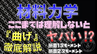 072 曲げの基本知識を総復習これ1本で曲げの基本を理解しよう（材料力学・構造力学） [upl. by Manella]