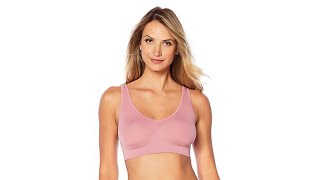 Rhonda Shear Seamless Ahh Bra 4pack [upl. by Bogoch]