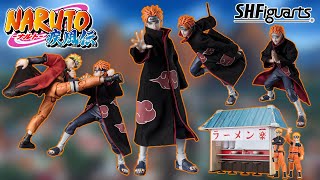 FINALLY SHFiguarts Naruto PAIN TENDO Six Path Rinnegan amp ICHIRAKU RAMEN SET PREORDER [upl. by Zita]